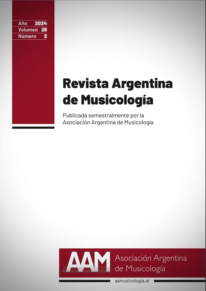 Ver Vol. 25 Núm. 2 (2024): Dosier: Semiótica de la Música y problemáticas de la significación musical