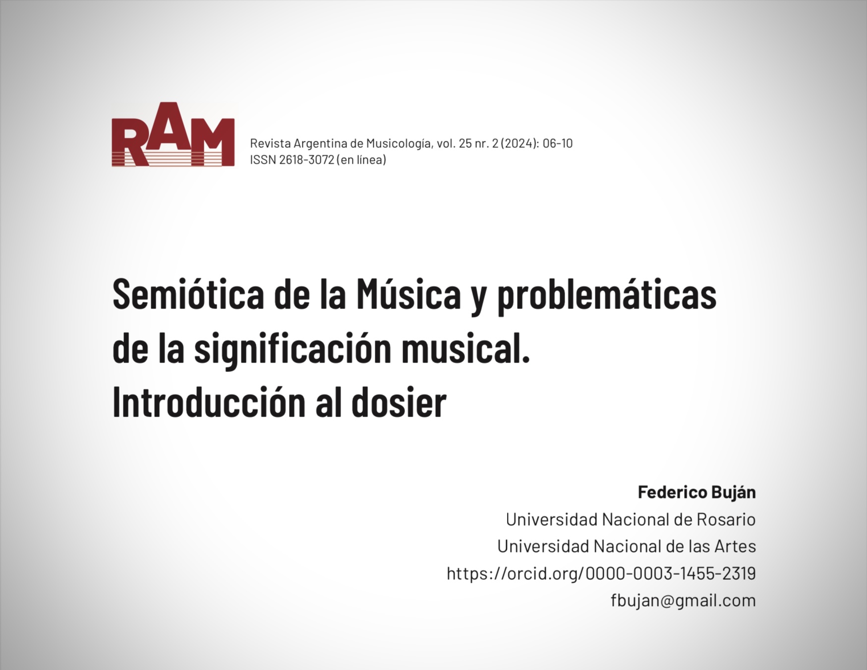 Introducción al dosier